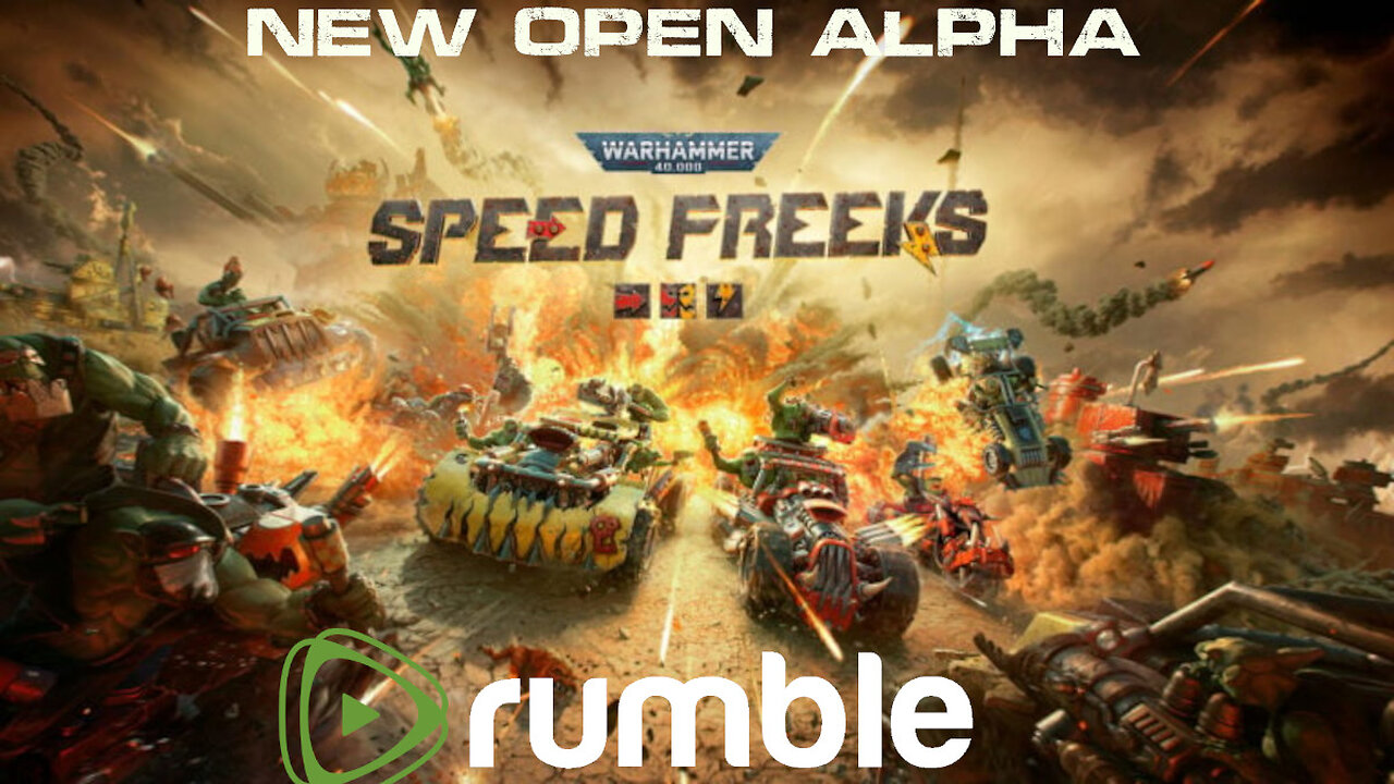 Rumble Premiere - NEW Open Alpha WarHammer 40K SPEED FREEKS