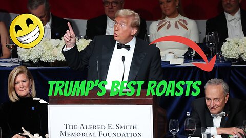 TRUMP'S BEST ROASTS at "The Alfred Smith Dinner"🤣