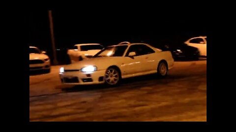 introduceing my moms nissan skyline r34 drift missile