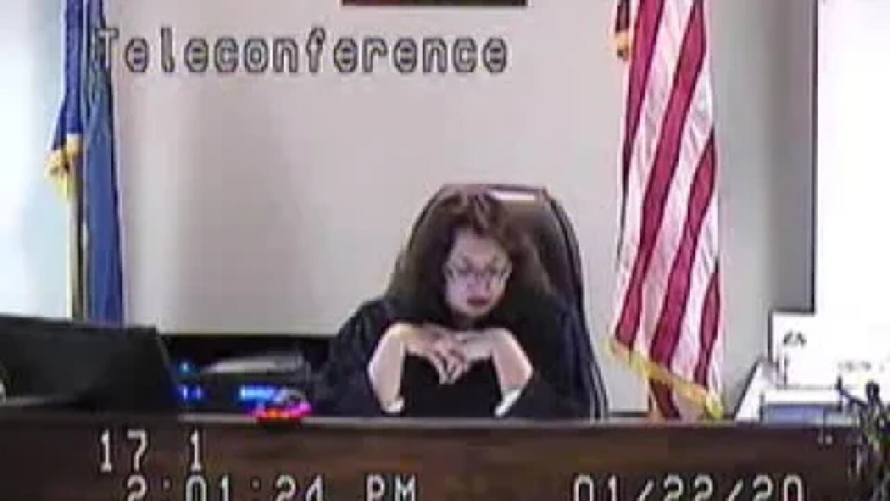 Justice before disgraced Clark County Family Court Judge Rena Hughes 1/22/20