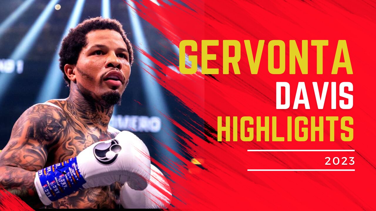 GERVONTA DAVIS BOXING HIGHLIGHTS 2023