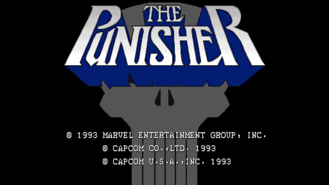 The Punisher, Arcade Game, Capcom 1993, playthrough