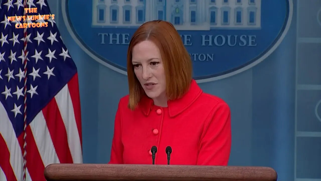 Psaki completely dodges to comment on Durham investigation report.