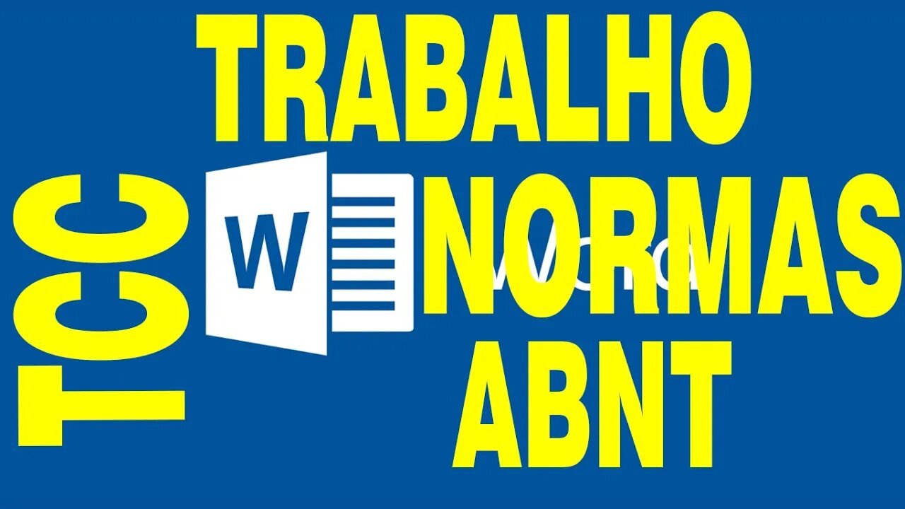 Formatar um Trabalho nas Normas ABNT (escolares, universitários e TCC)