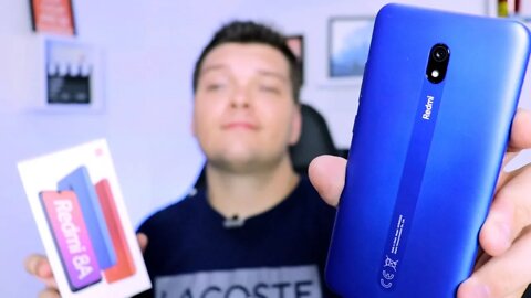 O BARATINHO! Redmi 8A Unboxing e Primeiras Impressões!