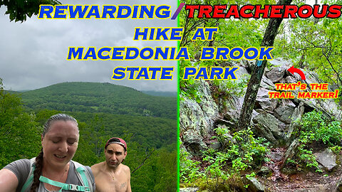 THAT WAS CRAZY! | Macedonia Brook State Park