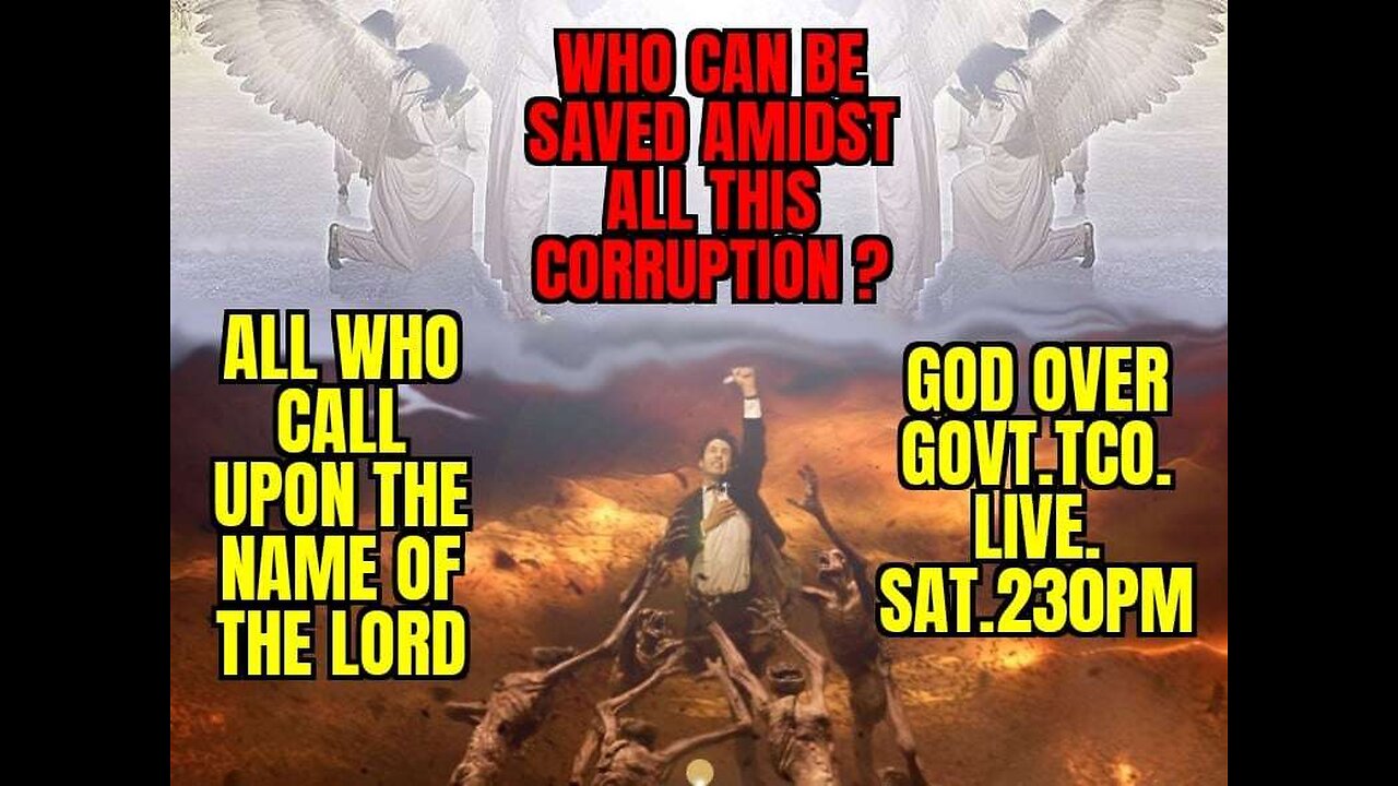 SERMON 24 IN A WORLD OF CORRUPTION HOW CAN WE BE SAVED?