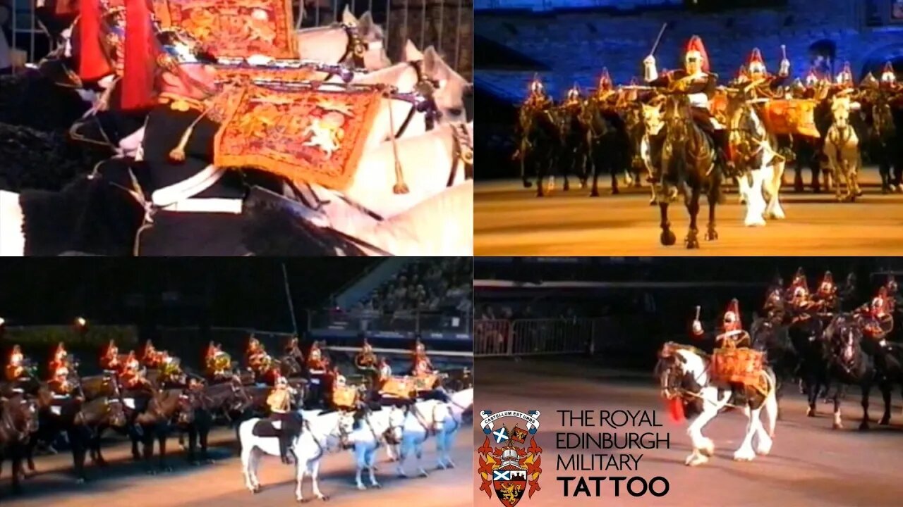 Mounted Band of the Blues and Royals – Royal Edinburgh Military Tattoo #MountedBandBluesRoyals