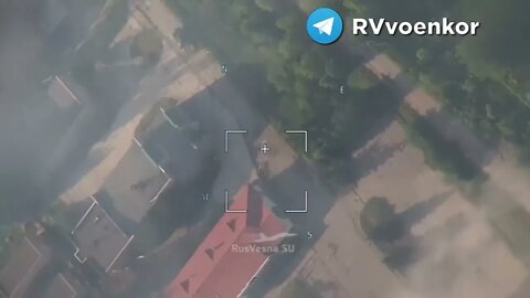 Russian "Krasnopol" High-Precision Artillery Strike Hit A Ukrainian Command Post