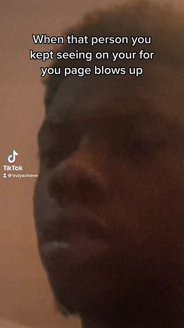 When that person you kept seeing on your for you page blows up