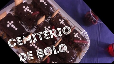 Cemitério de Bolo - Receitas para Halloween - Semana Especial !!