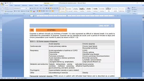 General medicine L10 Part1 (Dyspnea)