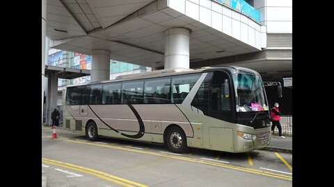 [停駛代替品續集]UZ5433行走港鐵免費接駁巴士往紅磡行車片段