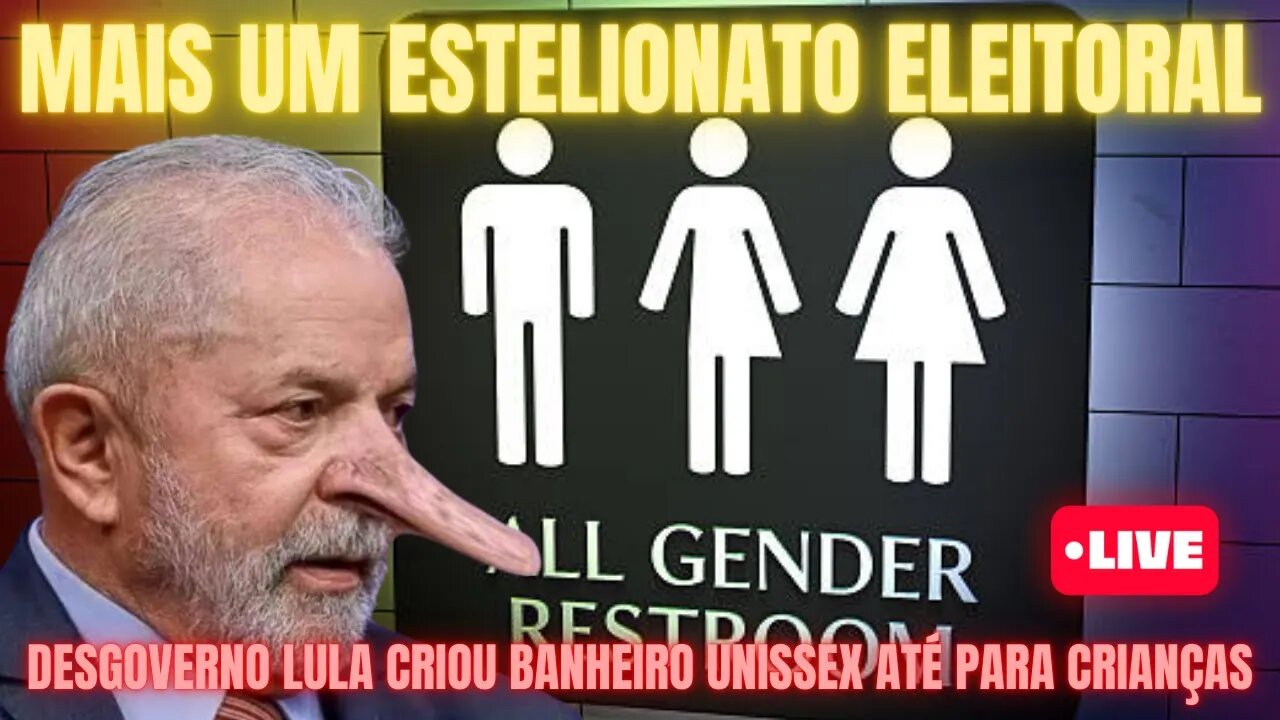 MOLUSCO HAVIA PROMETIDO EM CAMPANHA QUE NÃO CRIARIA BANHEIRO UNISSEX