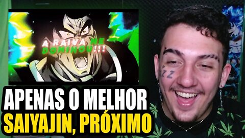 (BROLY SOLA O GOKU, MUDE MINHA OPINIÃO) Broly (Dragon Ball Z) - Green | Okabe | REACT | Léo Muriel