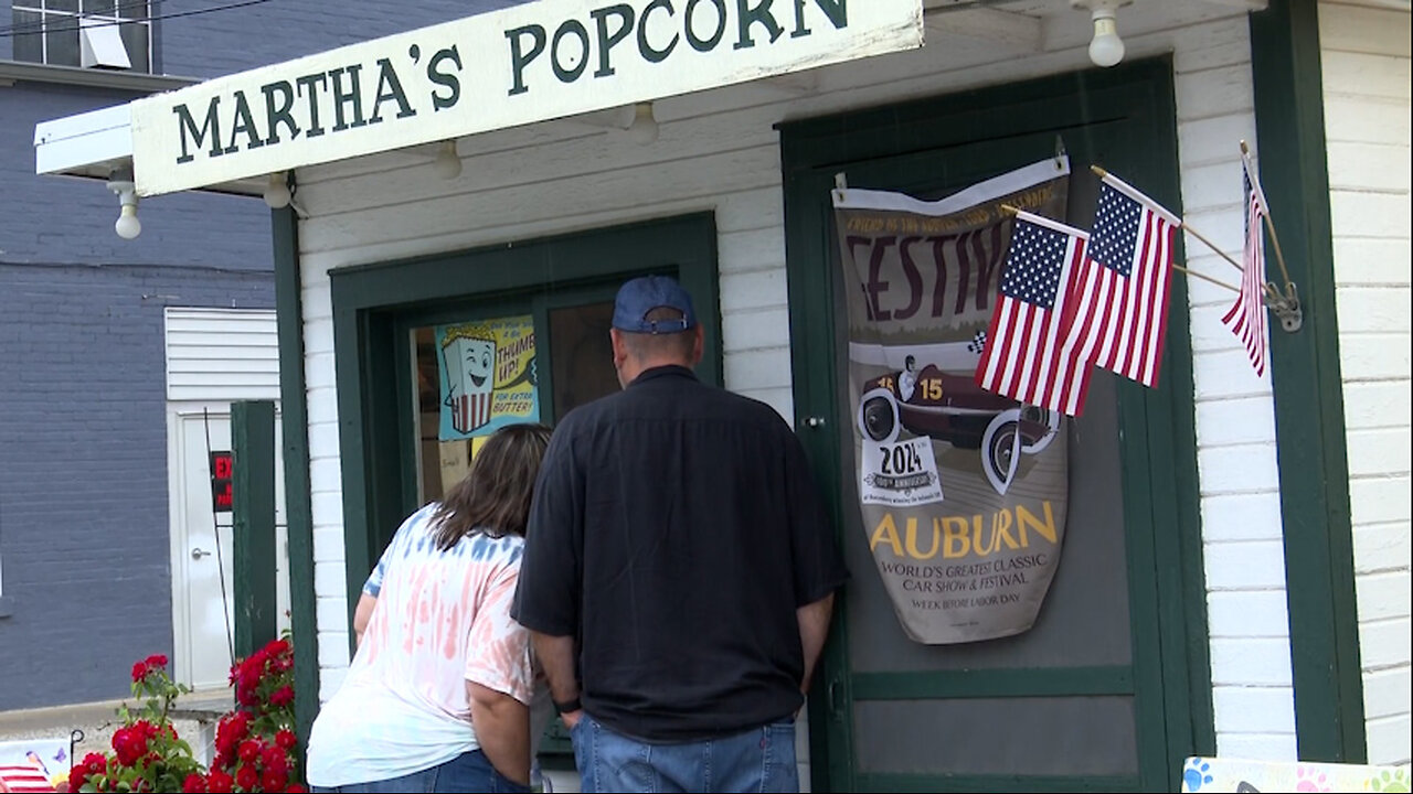 June 7, 2024 - An 84 Year Tradition: Martha's Popcorn Stand in Auburn, Indiana