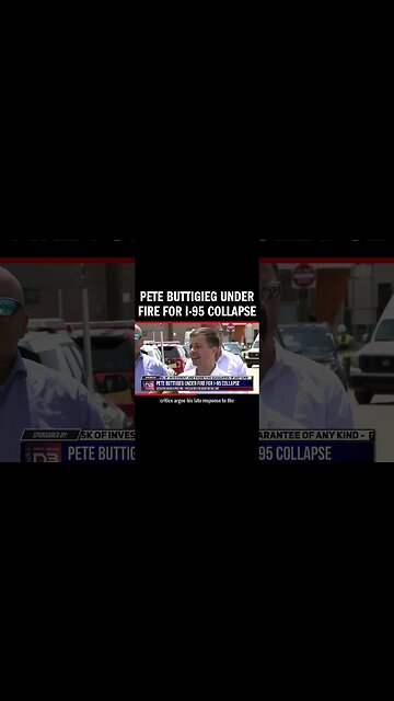 Pete Buttigieg under Fire for I-95 Collapse
