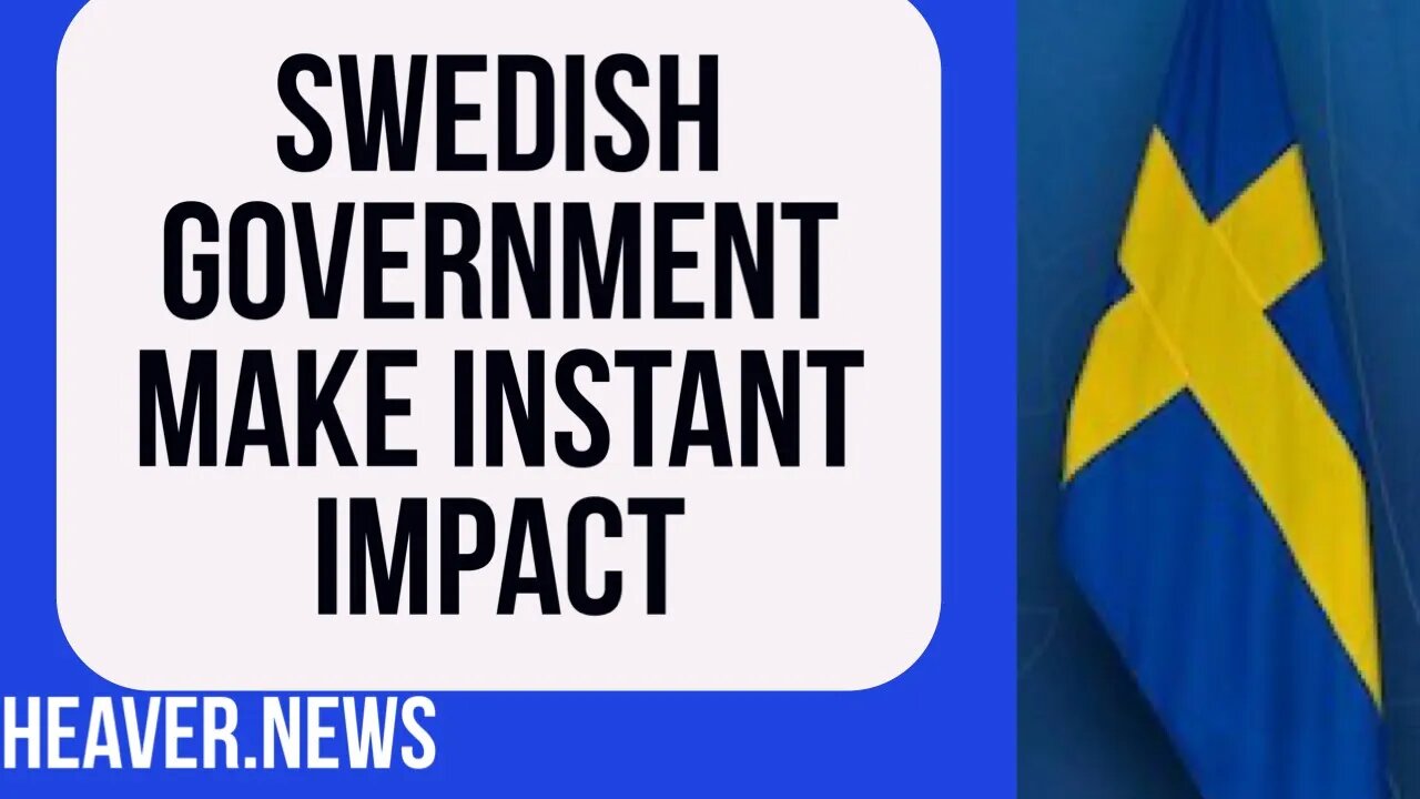 Swedish Government REJECTS EU Establishment Agenda