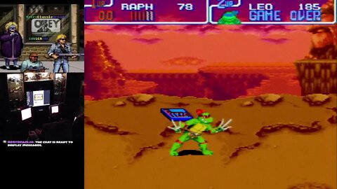 Turtles in Time SNES- Live