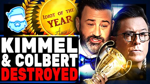 Jimmy Kimmel & Stephen Colbert DESTROYED For DESPERATE New Podcast That Every ROASTS Hilariously!