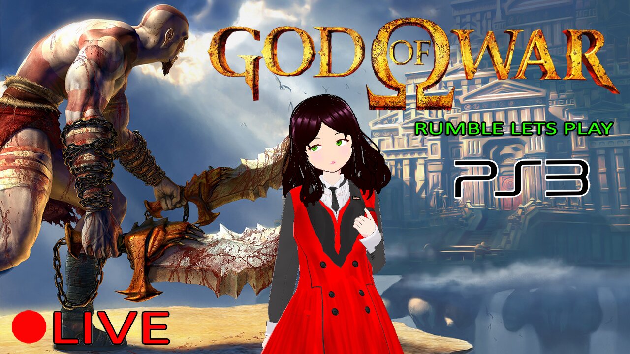 (VTUBER) - Kratos the Square Masher - God of War 1 First Playthrough #4 - Rumble