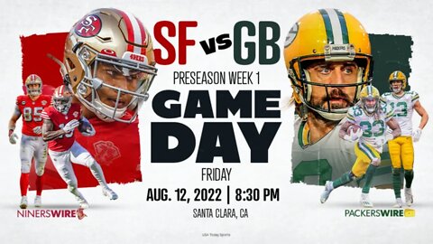 2022 NFL PRESEASON | Green Bay Packers vs San Francisco 49ers | Livestream & Commentary