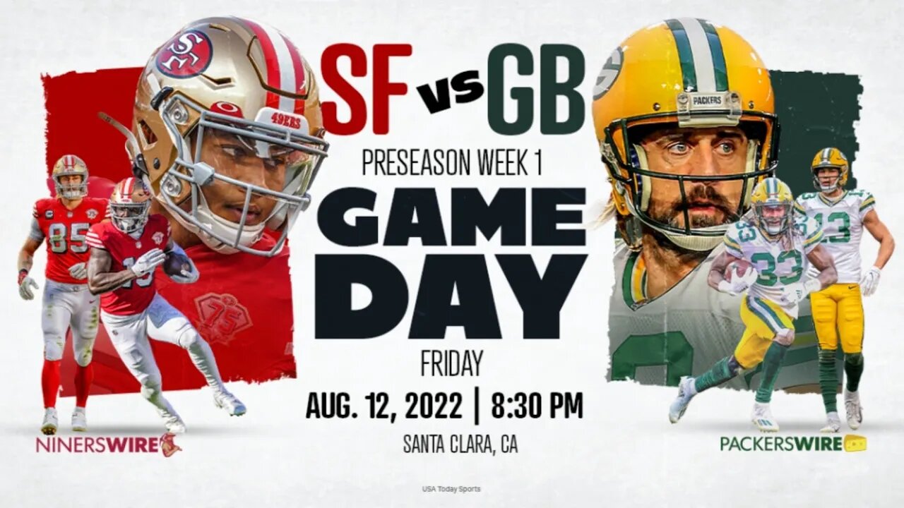 2022 NFL PRESEASON | Green Bay Packers vs San Francisco 49ers | Livestream & Commentary