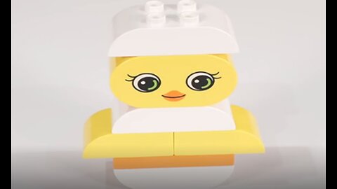 LEGO Duplo Animals Easy activity for Toddlers, Kids Penguin Fish Elephant Chick Tortoise