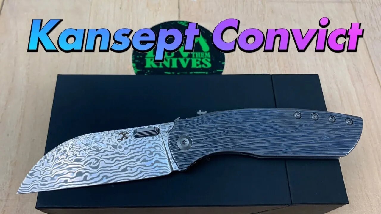 Kansept Convict / includes disassembly/ Sheepdog knives design