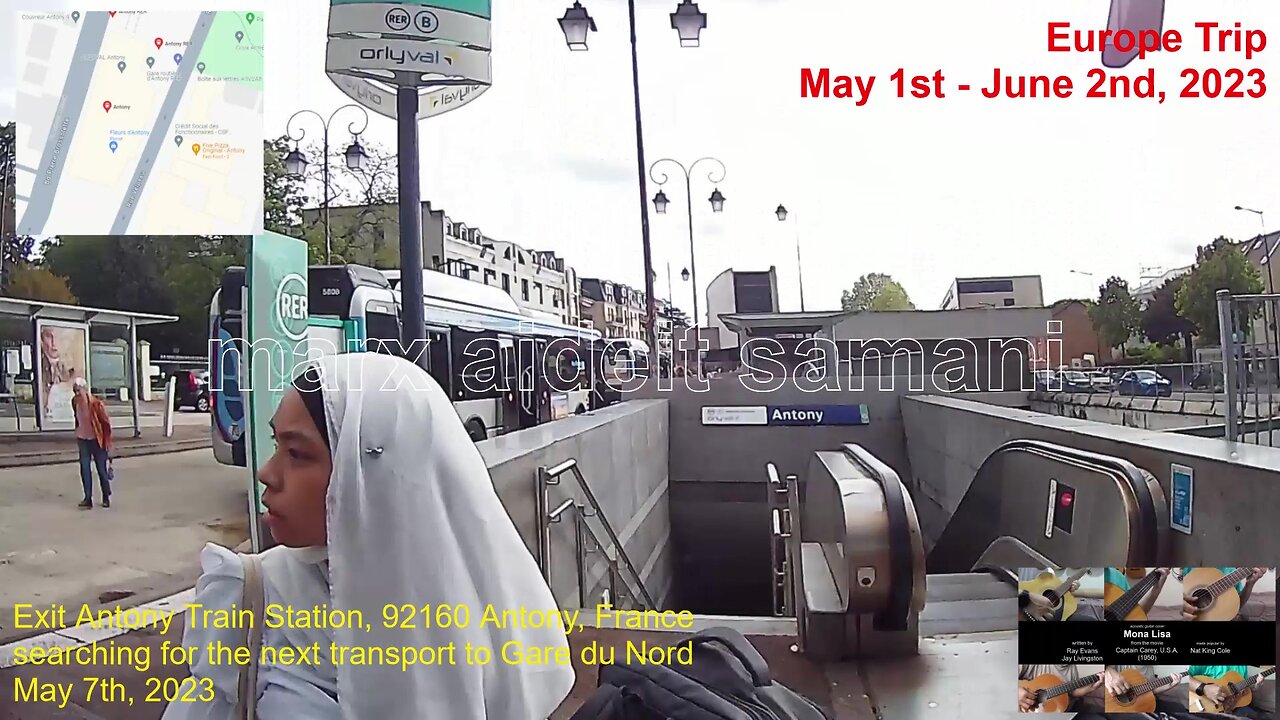 May 7th, 2023 24b Antony: Figuring how to go to Paris Gare du Nord