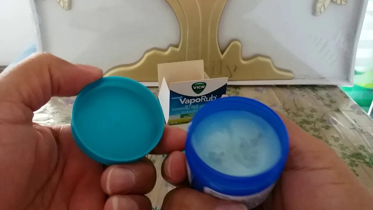 Vick Vaporub é suas 1001 utilidades ???