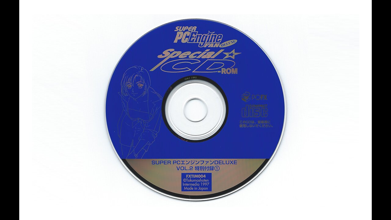 PC Engine Fan PC-FX Special CD-Rom Vol 2