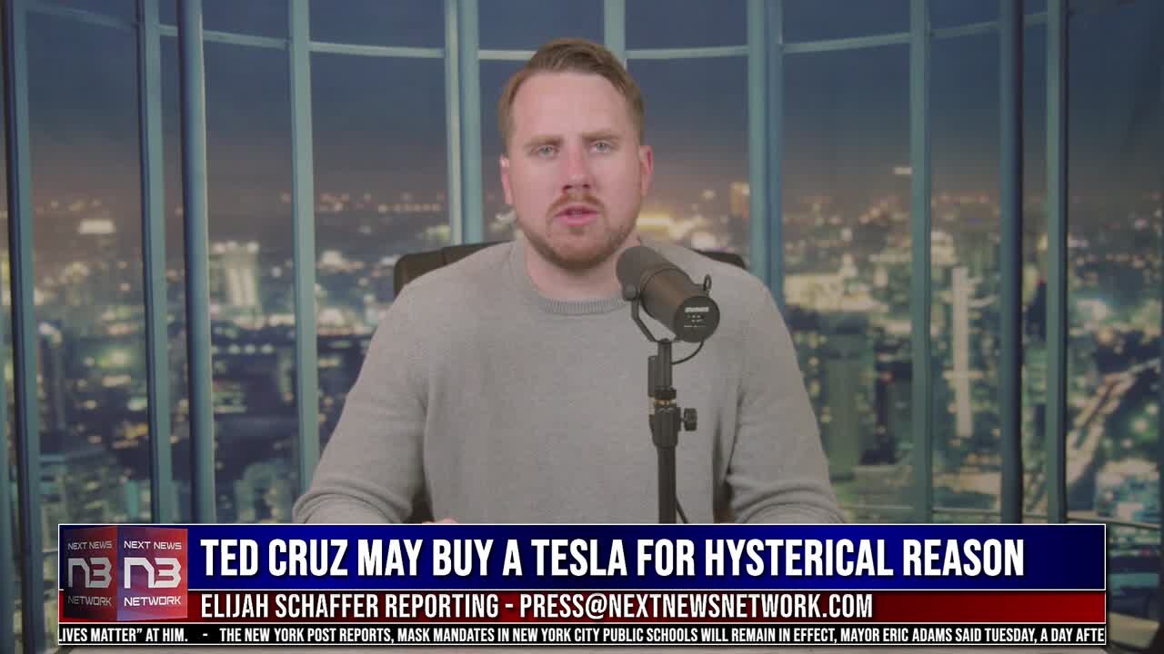 Ted Cruz May Buy A Tesla For HYSTERICAL Reason, Gives Musk Kudos For Taking Twitter