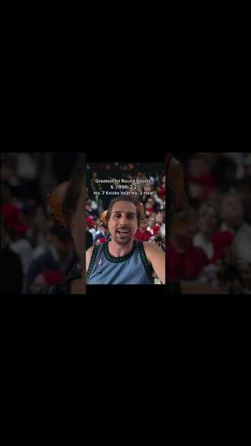 Biggest First Round Playoff Upsets NBA History #shorts