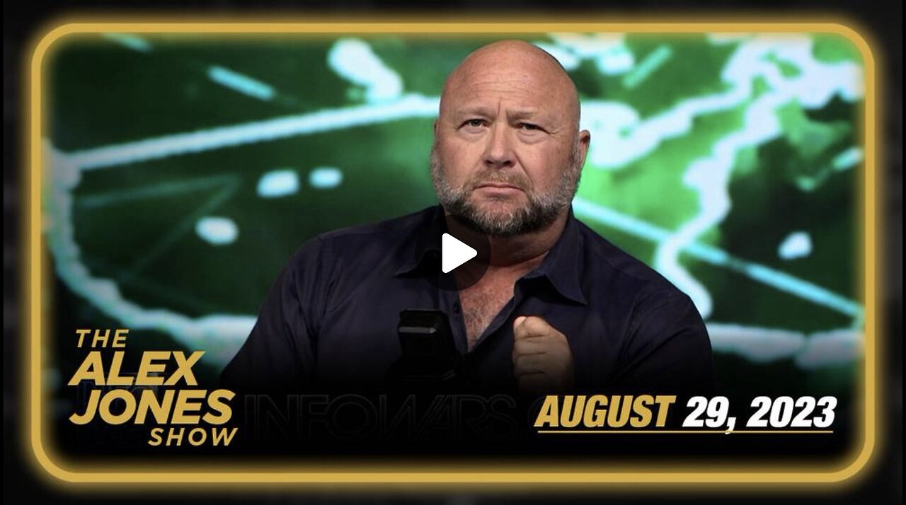 Alex Jones Show 8 29 23 Reporters Break Through Blackout Zone in Maui, Find Coordinated Destruction