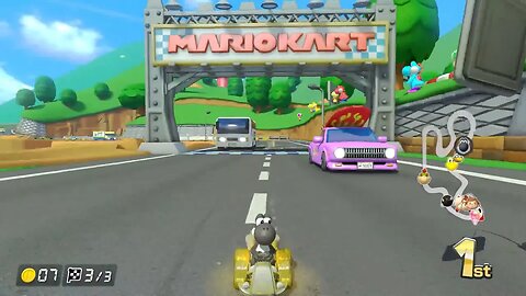 First Place In All Mario Kart Tracks Frantic Items, 200cc And Hard CPU Part 3