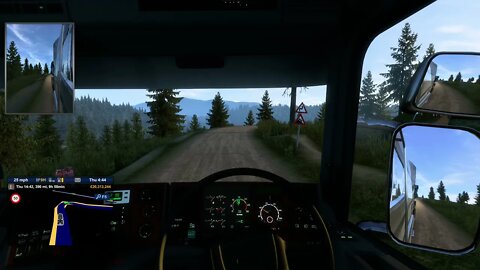 Euro Truck Simulator 2 pro mods 2.60 death road in kirkenes