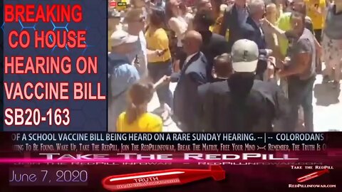 BREAKING: CO HOUSE HEARING ON VACCINE BILL SB20-163