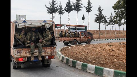 Footage released of Assad forces leaving Syrian capital Damascus