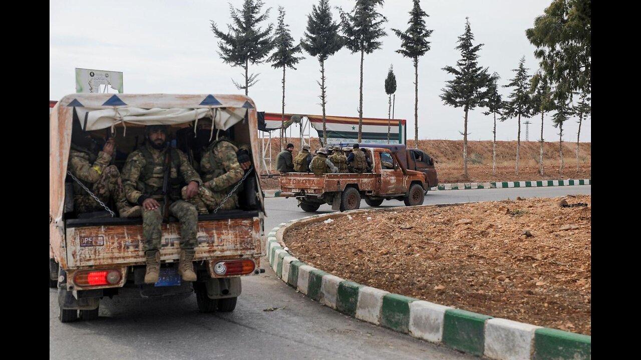 Footage released of Assad forces leaving Syrian capital Damascus