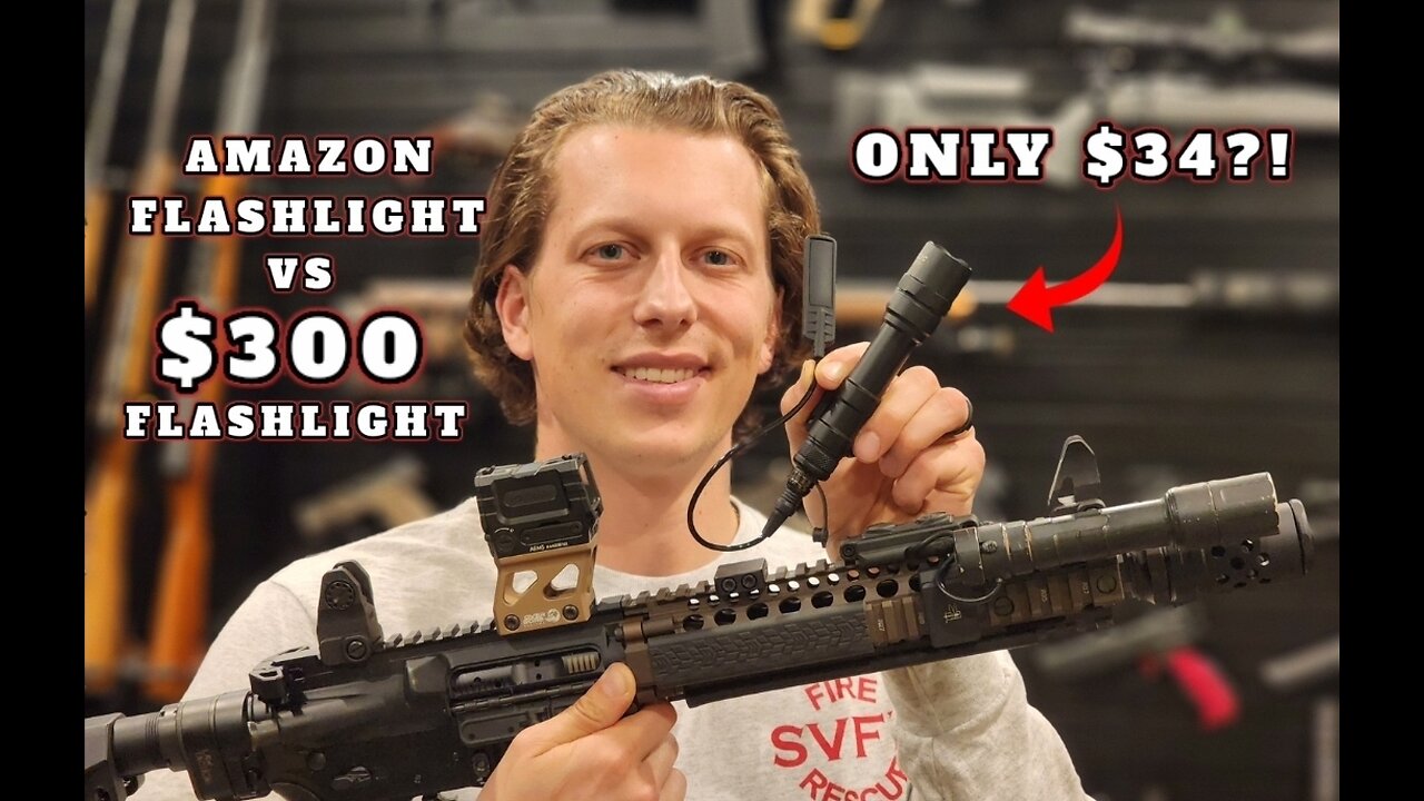 FAKE Amazon Surefire vs Real Surefire Light
