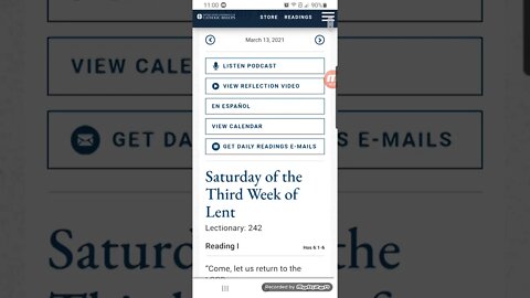 Jesus is our Savior/ Bible reading March 13 / 2021