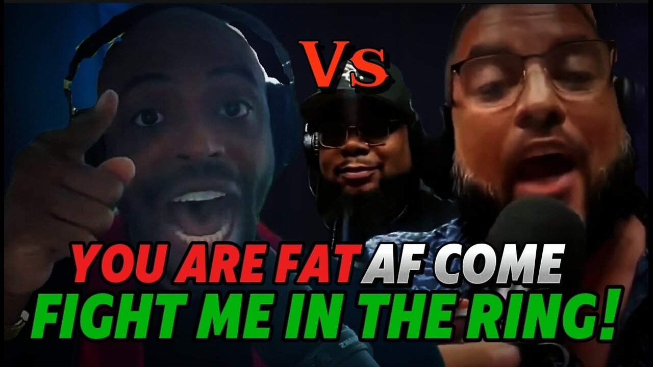 MARQUETT Destroyed FAT Af Podcaster Threatening Him To kid napp him!