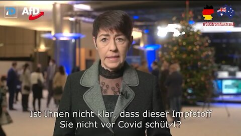 Christine Anderson of the E.U. Parliament answers cries for help from Australia. Part 2 of 3