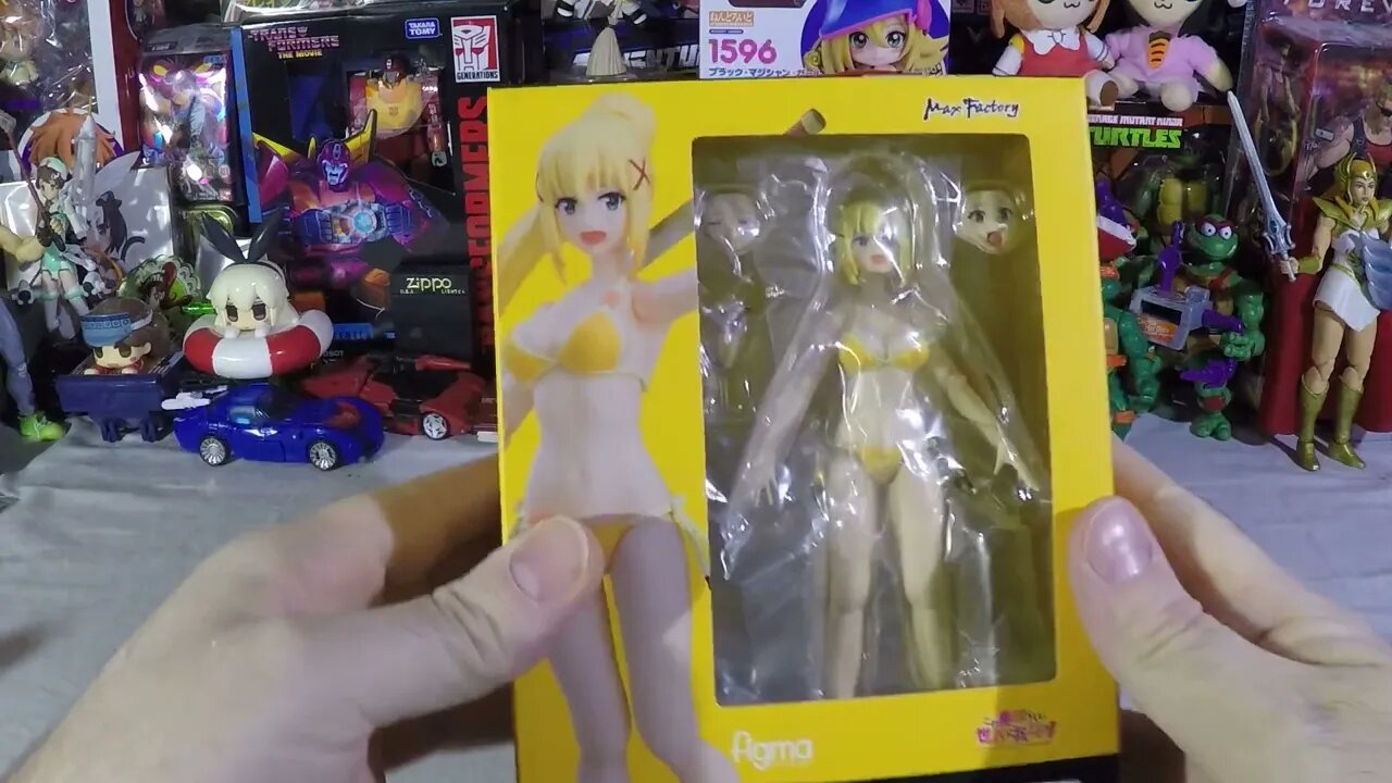 Goodsmile Konosuba Darkness: Swimsuit Ver. EX-065 Figma Unboxing