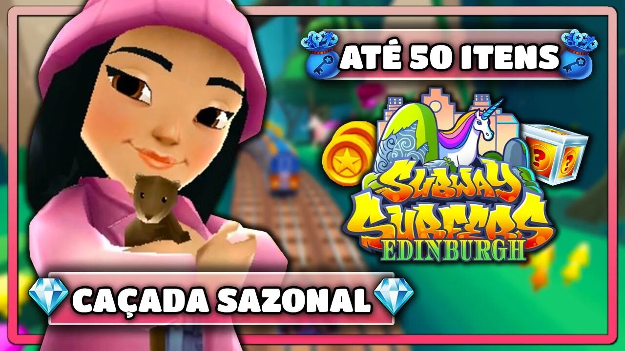 Subway Surfers Edimburgo | Caçada Sazonal até 50 Itens
