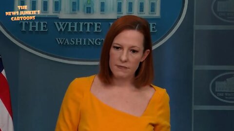 Psaki on Russia sanctioning Biden: "Biden is a junior, so they may have sanctioned his dad."