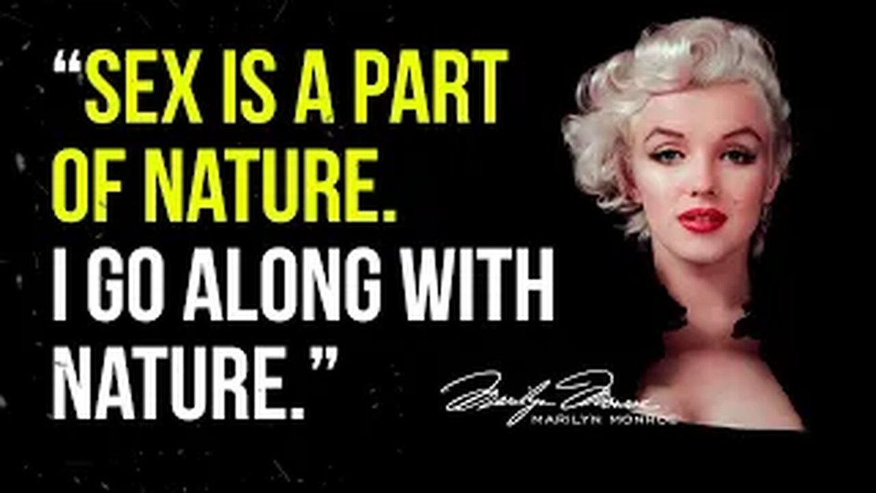 Marilyn Monroes Quotes you need to Know before 30 / Wisdom of Words