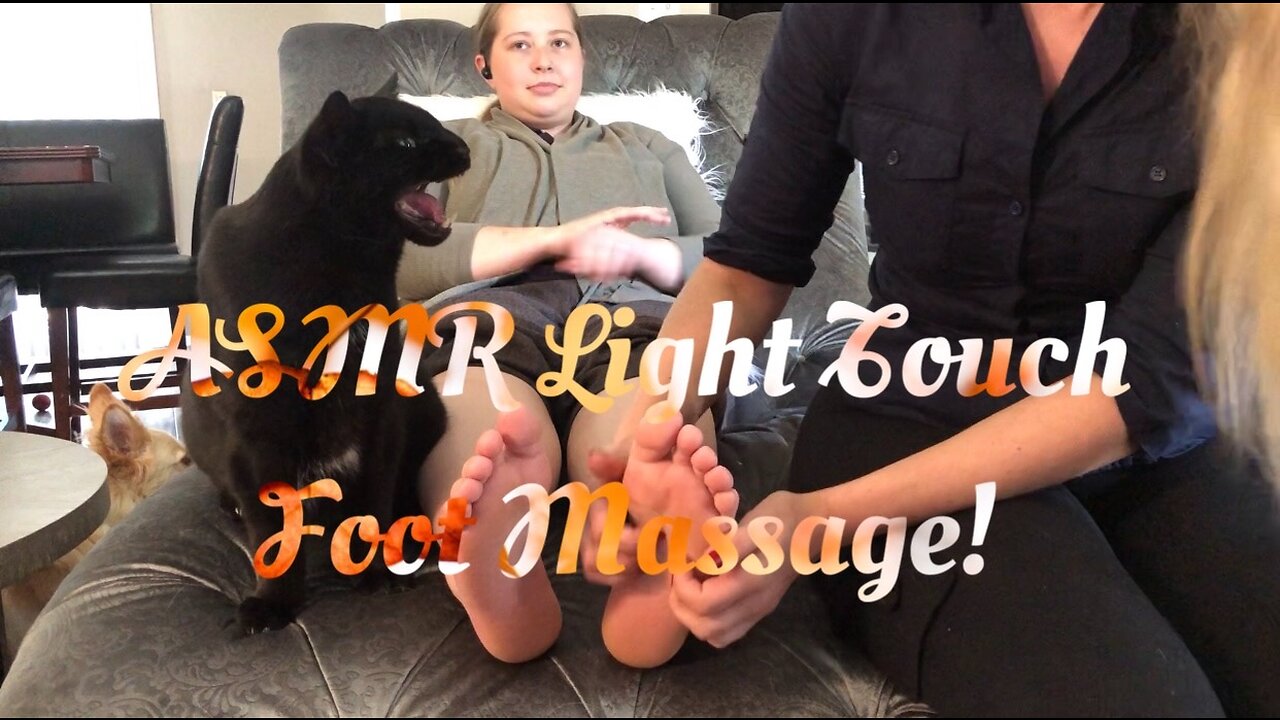 ASMR Gentle Foot Scratch Sneak Peek!