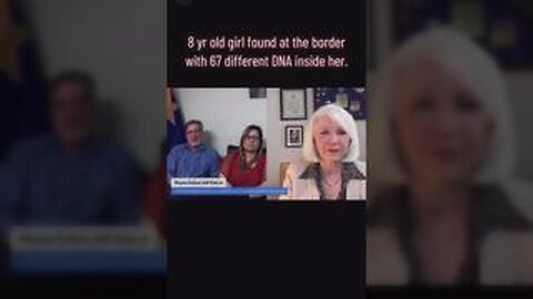 8 yr old girl found at border. After testing her there was 67 different DNA inside her.